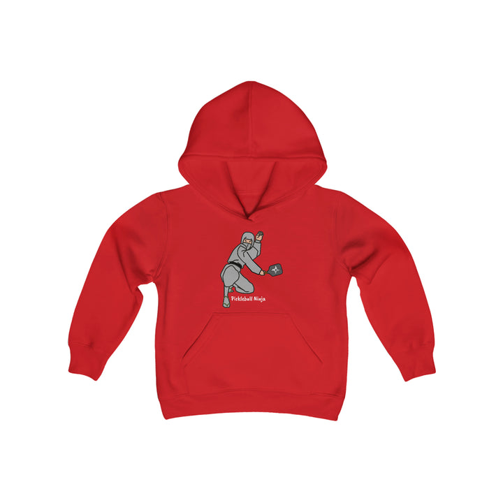 Pickleball Ninja-Male Youth Hoodie - Great Pickleball Stuff