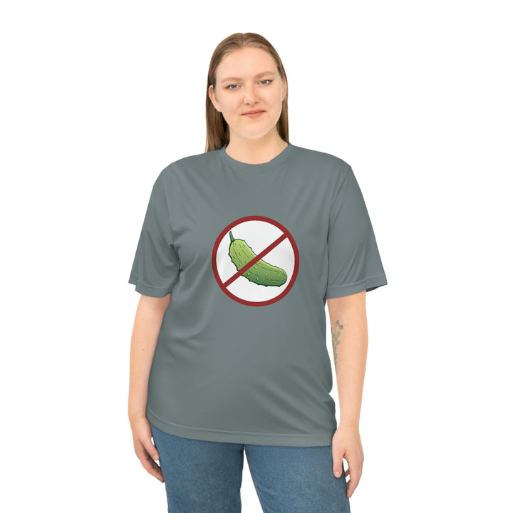 No Pickle! Unisex Moisture-Wicking T-Shirt - Great Pickleball Stuff