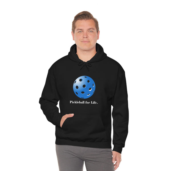 Pickleball for Life-Blue Unisex Hoodie - Great Pickleball Stuff