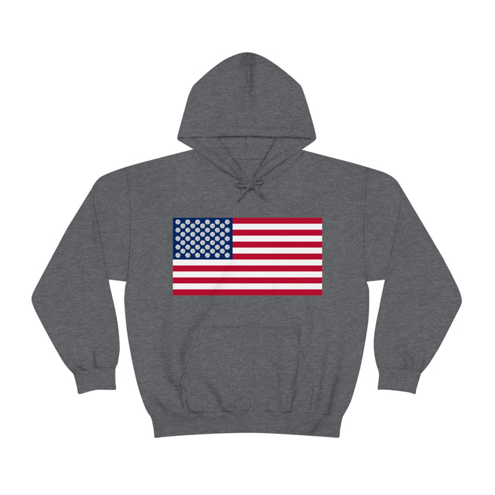 Pickleball Stars Flag Unisex Hoodie - Great Pickleball Stuff