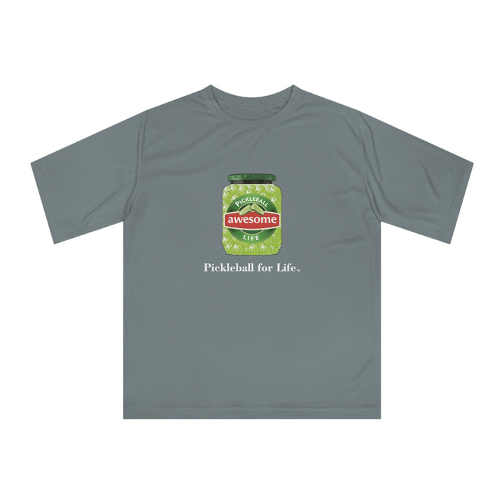 Awesome Pickles Unisex Moisture-Wicking T-Shirt - Great Pickleball Stuff