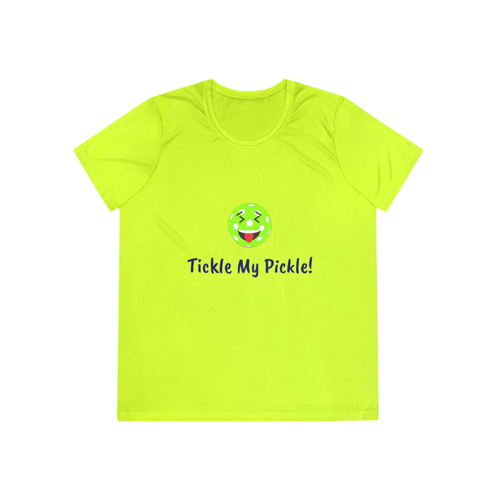 Tickle My Pickle Women's Moisture-Wicking T-Shirt - Great Pickleball Stuff