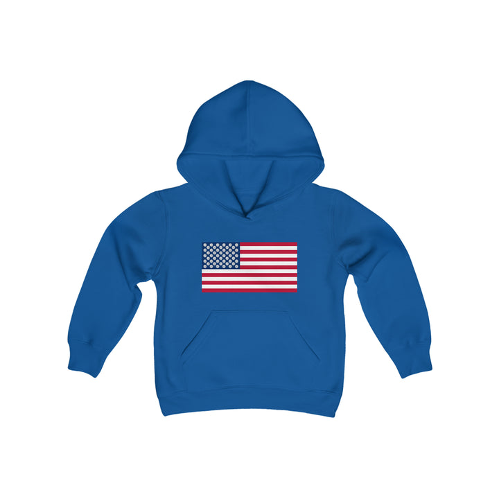 Pickleball Stars Flag Youth Hoodie - Great Pickleball Stuff