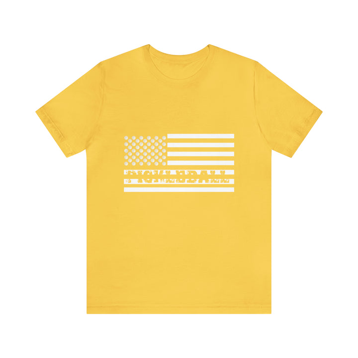 Pickleball Flag Transparent Unisex T-Shirt - Great Pickleball Stuff