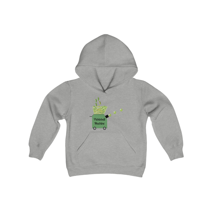 The Pickleball Machine Youth Hoodie - Great Pickleball Stuff