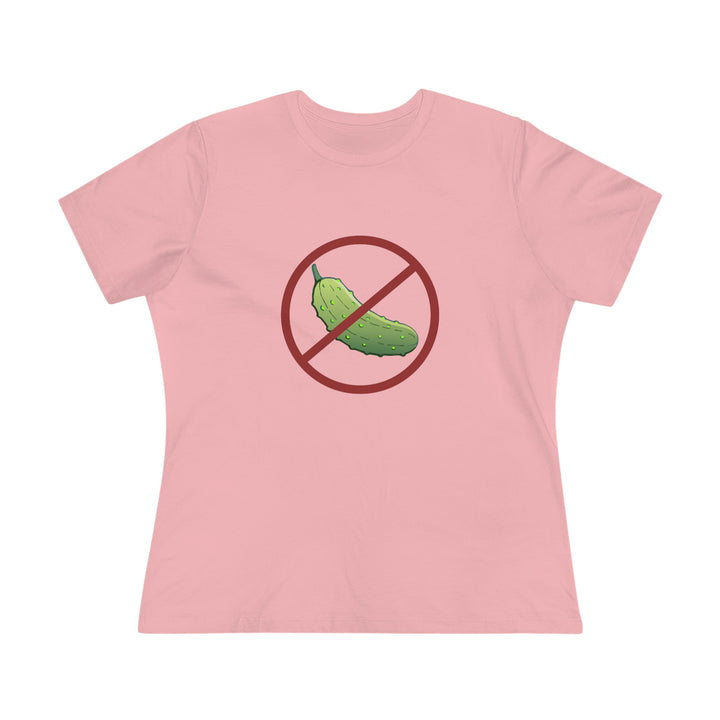 No Pickle! Women's Relaxed-Fit T-shirt - Great Pickleball Stuff