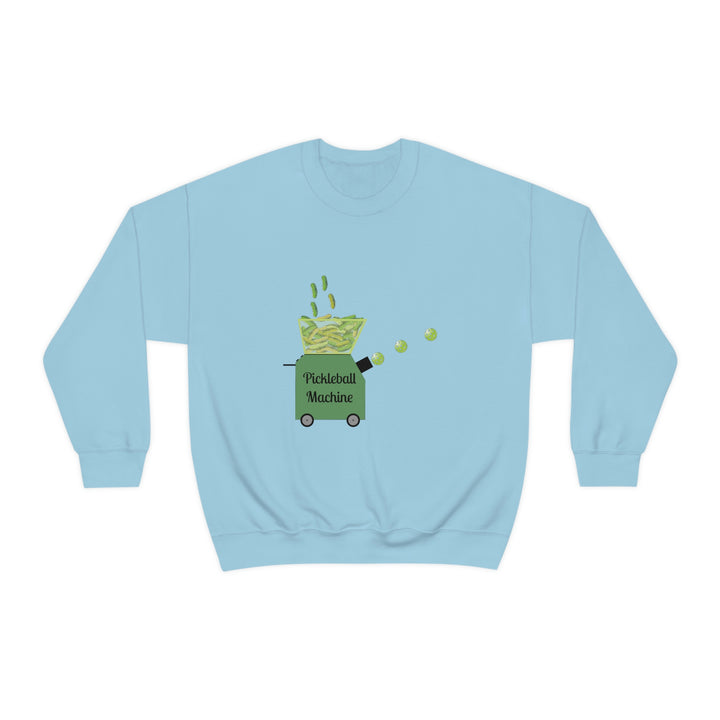 The Pickleball Machine Unisex Crewneck Sweatshirt - Great Pickleball Stuff