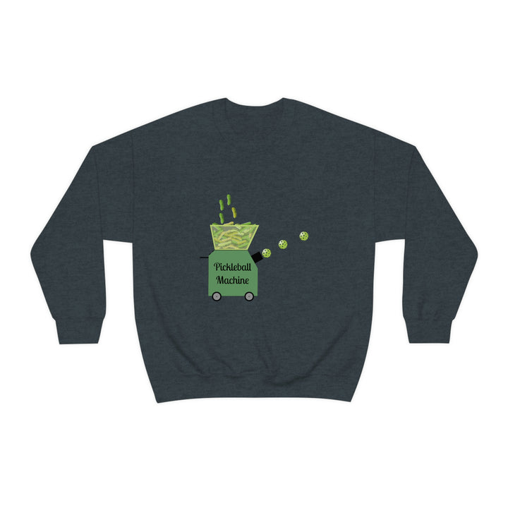 The Pickleball Machine Unisex Crewneck Sweatshirt - Great Pickleball Stuff