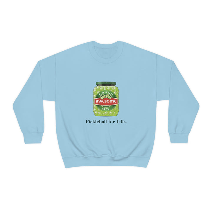 Awesome Pickles Unisex Crewneck Sweatshirt - Great Pickleball Stuff