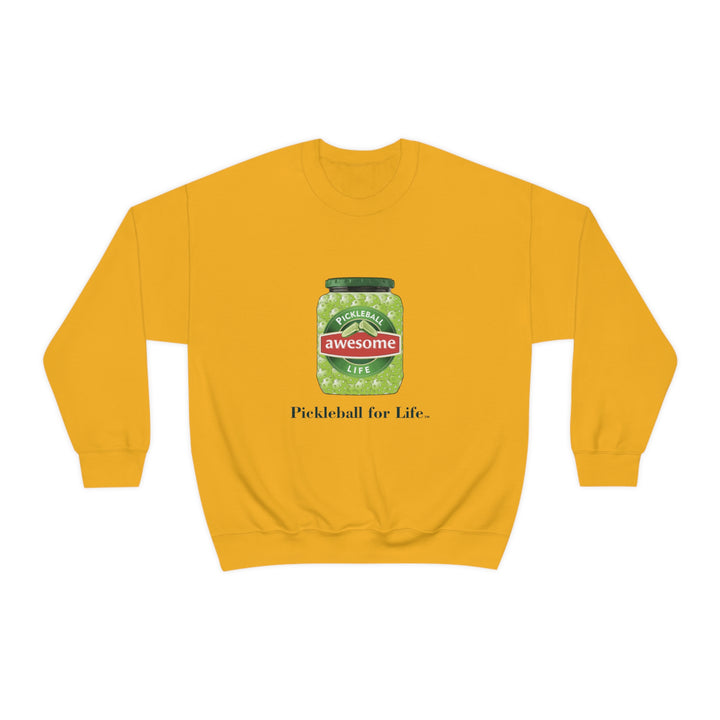 Awesome Pickles Unisex Crewneck Sweatshirt - Great Pickleball Stuff