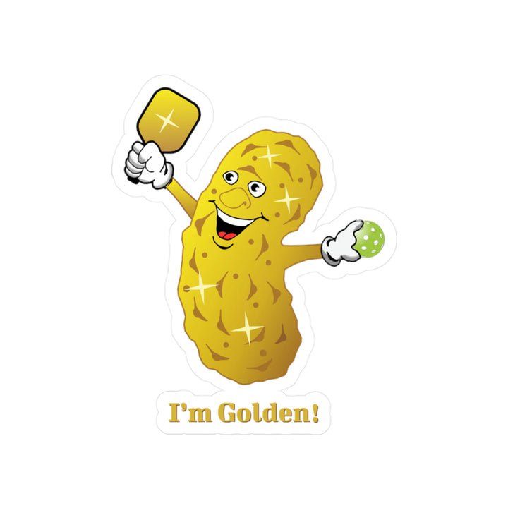 I'm Golden! Decal - Great Pickleball Stuff