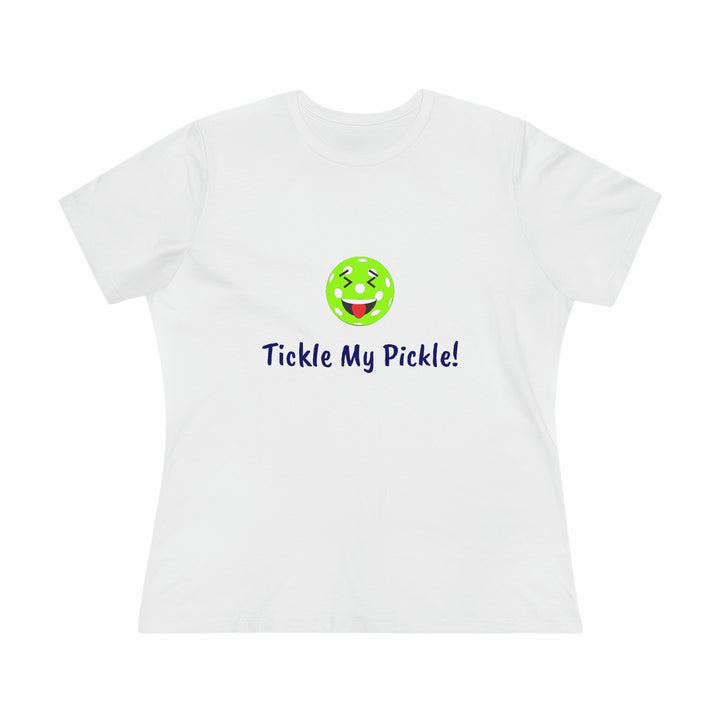 Tickle My Pickle Women's Relaxed-Fit T-shirt - Great Pickleball Stuff