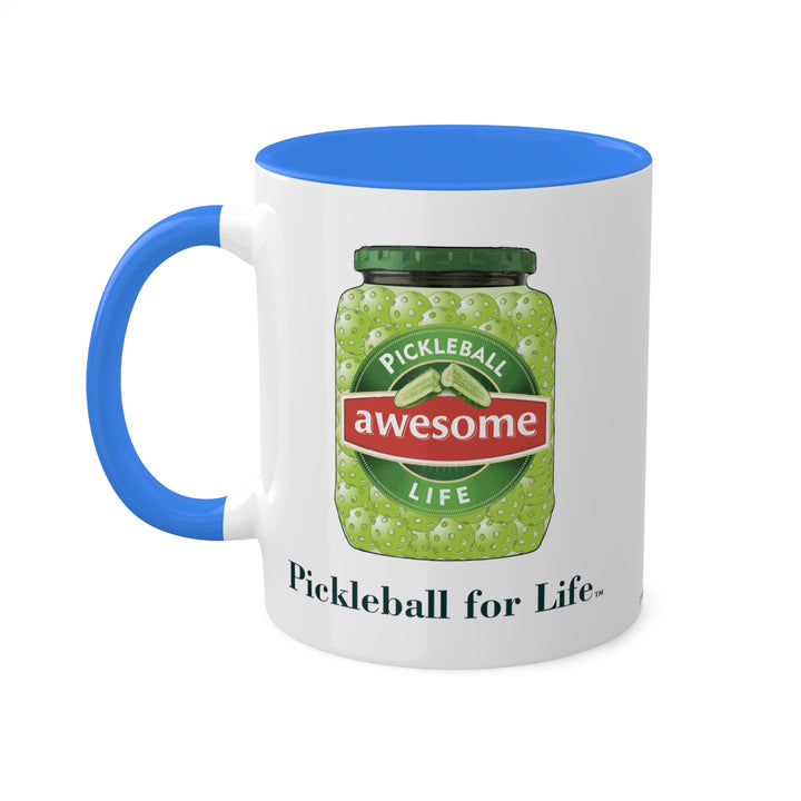 Awesome Pickles Coffee Mug-Great Pickleball Stuff