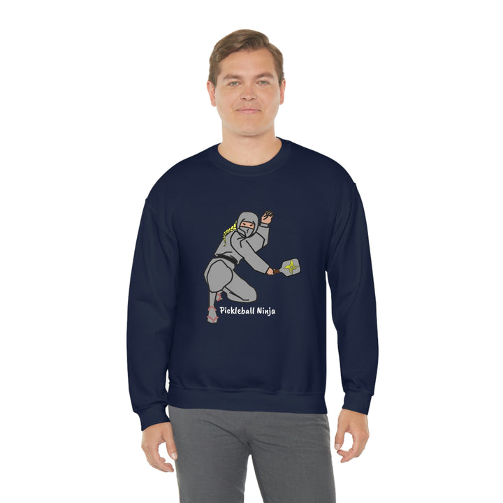 Pickleball Ninja-Female Unisex Crewneck Sweatshirt - Great Pickleball Stuff