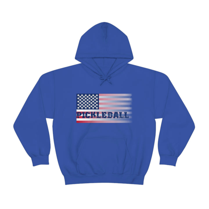 Pickleball Flag (Faded) Unisex Hoodie - Great Pickleball Stuff