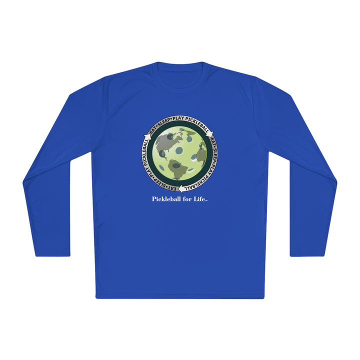 Eat Sleep Play Pickleball Unisex Moisture-Wicking Long Sleeve Tee - Great Pickleball Stuff