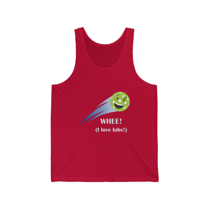 I Love Lobs! Unisex Cotton Tank - Great Pickleball Stuff