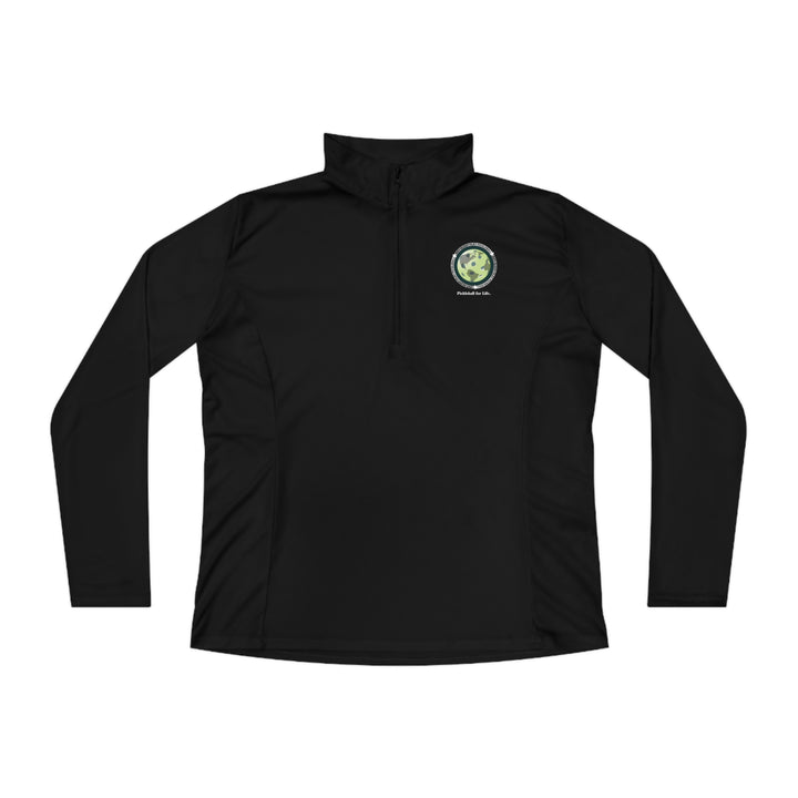 Eat Sleep Play Pickleball Women's Moisture-Wicking Quarter-Zip Pullover - Great Pickleball Stuff