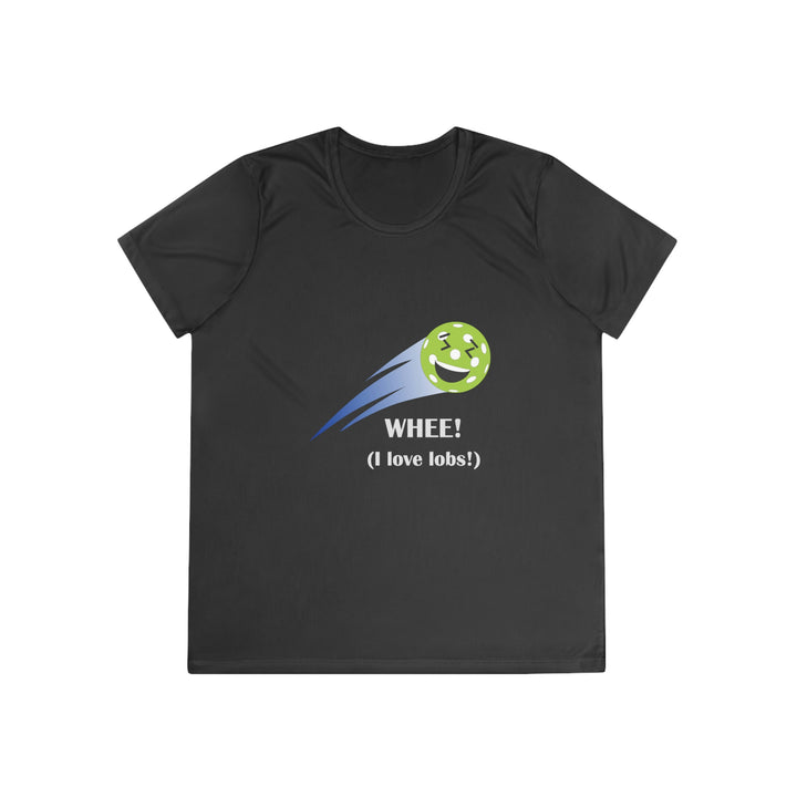 I Love Lobs! Women's Moisture-Wicking T-Shirt - Great Pickleball Stuff