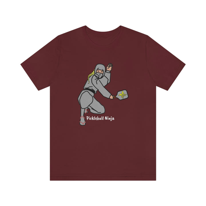 Pickleball Ninja-Female Unisex T-Shirt - Great Pickleball Stuff