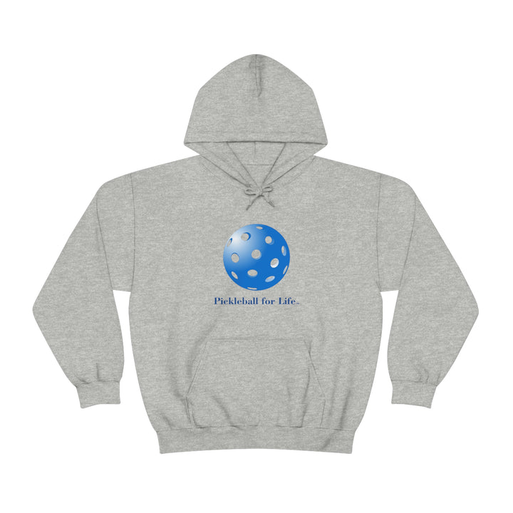 Pickleball for Life-Blue Unisex Hoodie - Great Pickleball Stuff