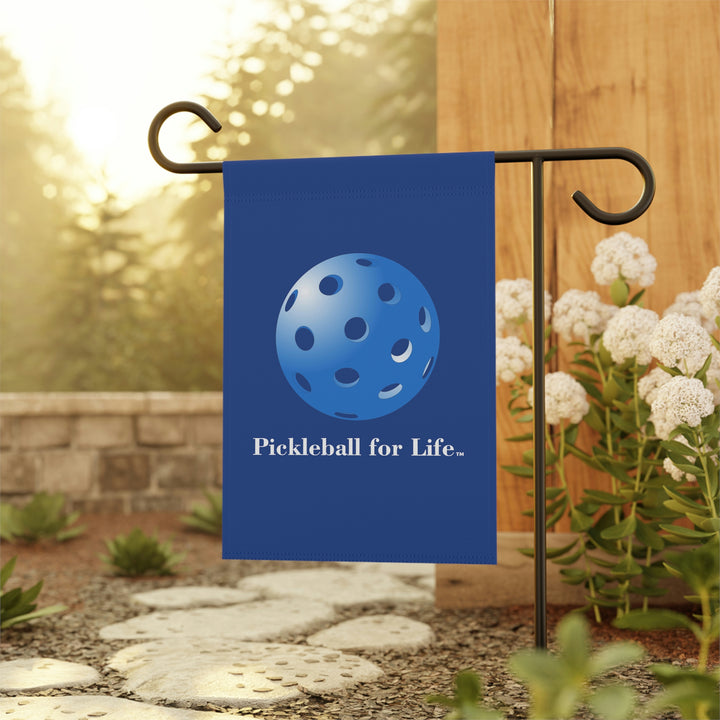 Pickleball for Life-Blue Garden & House Banner-Great Pickleball Stuff