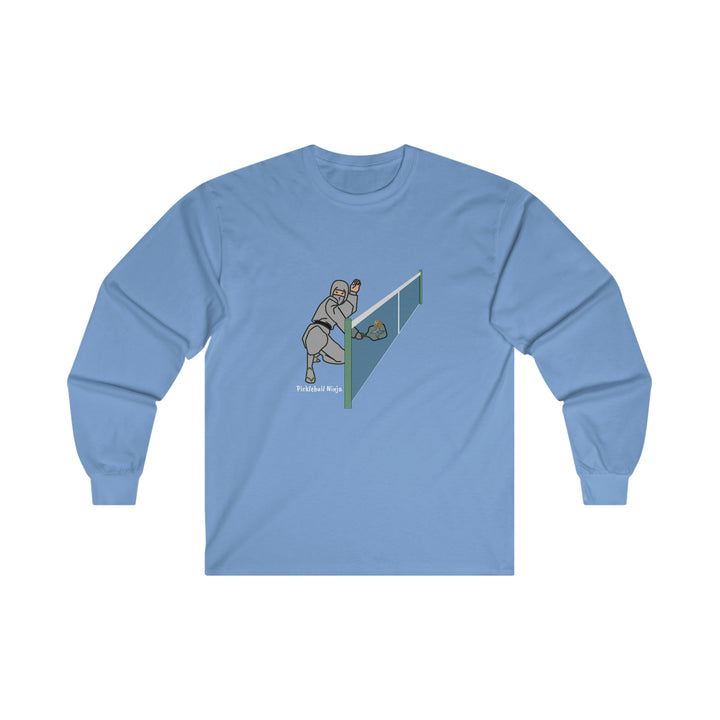 Pickleball Ninja Dinking-Male Ultra Cotton Long Sleeve Tee - Great Pickleball Stuff