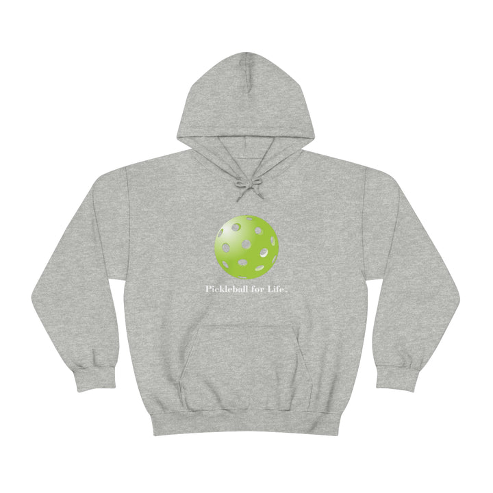 Pickleball for Life-Green Unisex Hoodie - Great Pickleball Stuff