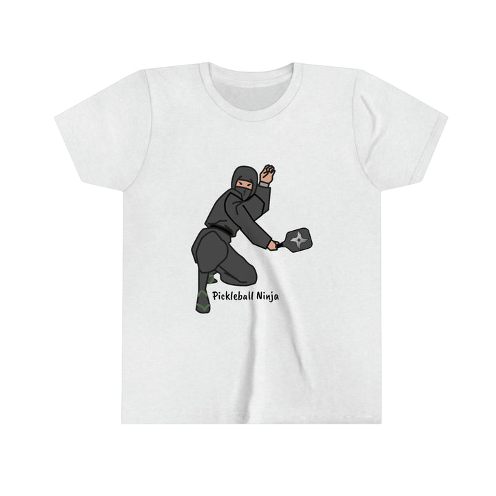 Pickleball Ninja-Male Youth T-Shirt - Great Pickleball Stuff