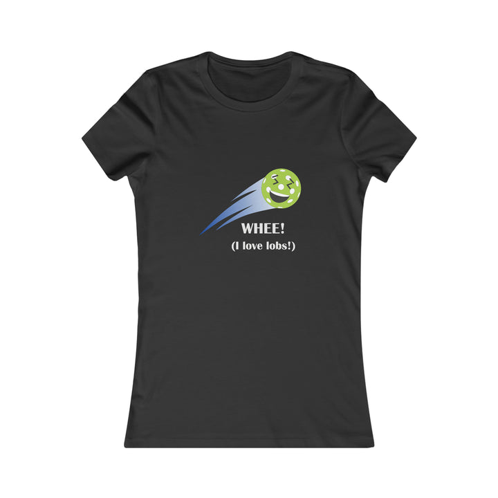 I Love Lobs! Women's Slim-Fit Premium Cotton T-Shirt - Great Pickleball Stuff