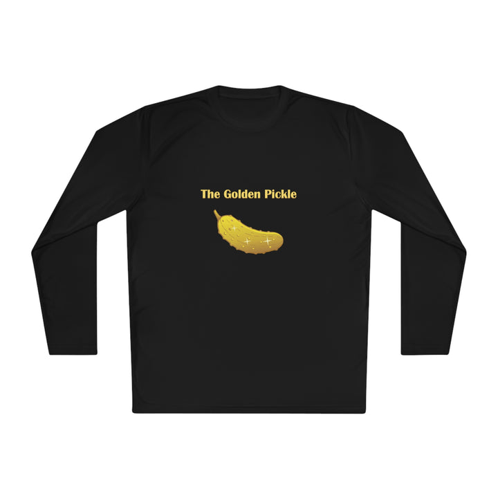 The Golden Pickle Unisex Moisture-Wicking Long Sleeve Tee - Great Pickleball Stuff