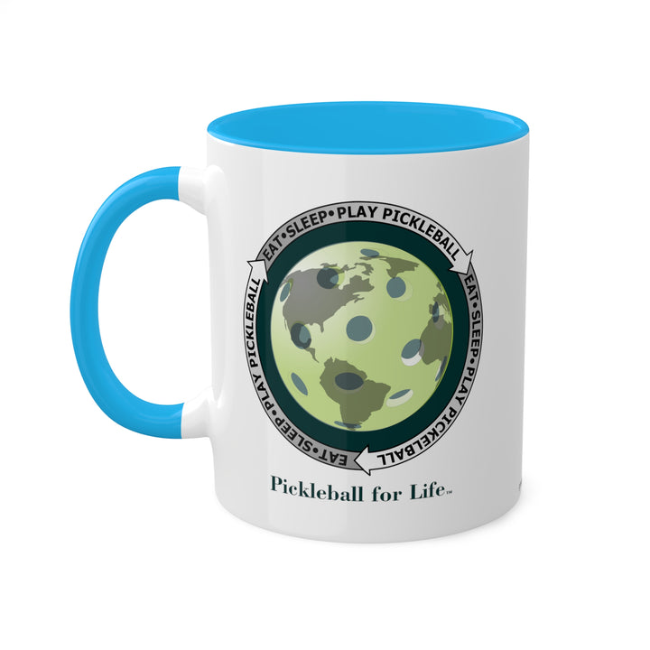 Eat Sleep Play Pickleball Coffee Mug-Great Pickleball Stuff