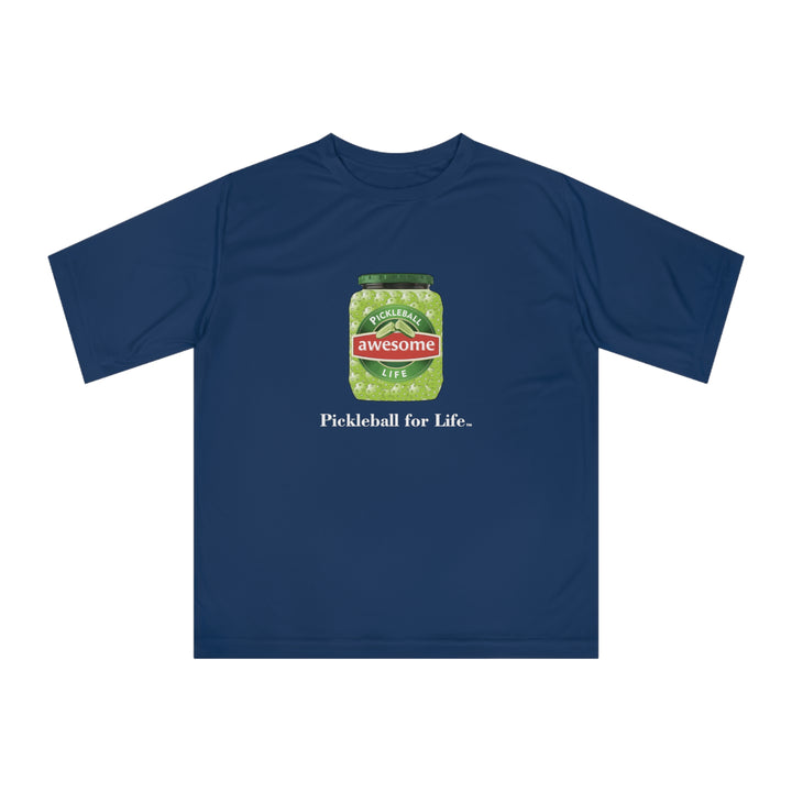 Awesome Pickles Unisex Moisture-Wicking T-Shirt - Great Pickleball Stuff