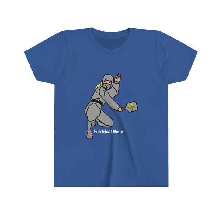 Pickleball Ninja-Female Youth T-Shirt - Great Pickleball Stuff