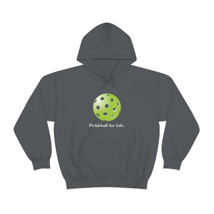 Pickleball for Life-Green Unisex Hoodie - Great Pickleball Stuff