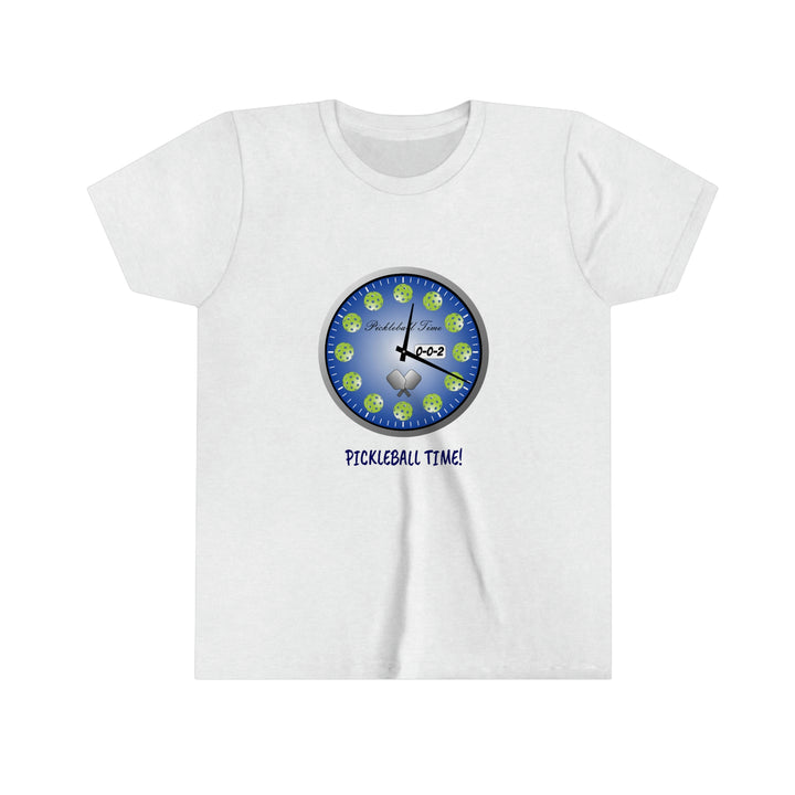 Pickleball Time Youth T-Shirt - Great Pickleball Stuff