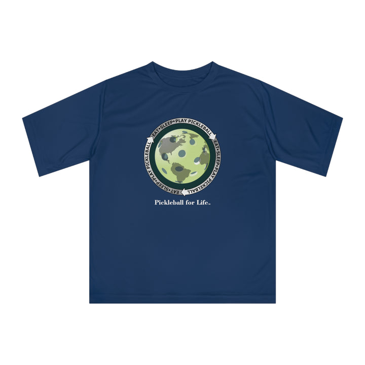 Eat Sleep Play Pickleball Unisex Moisture-Wicking T-Shirt - Great Pickleball Stuff