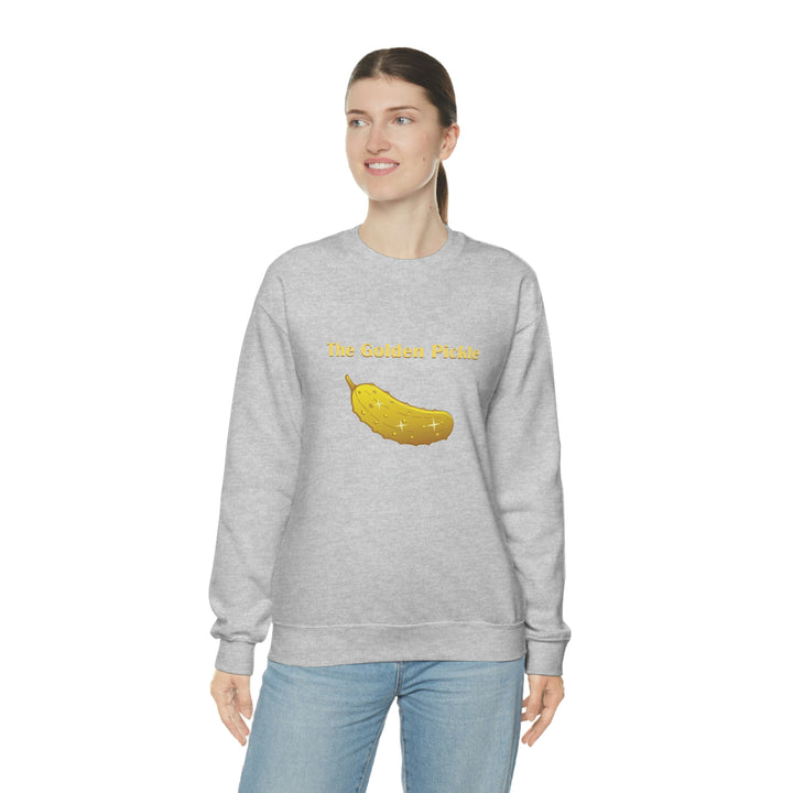 The Golden Pickle Unisex Crewneck Sweatshirt - Great Pickleball Stuff