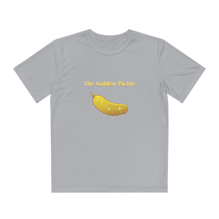 The Golden Pickle Youth Moisture-Wicking T-Shirt - Great Pickleball Stuff