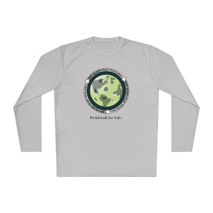 Eat Sleep Play Pickleball Unisex Moisture-Wicking Long Sleeve Tee - Great Pickleball Stuff