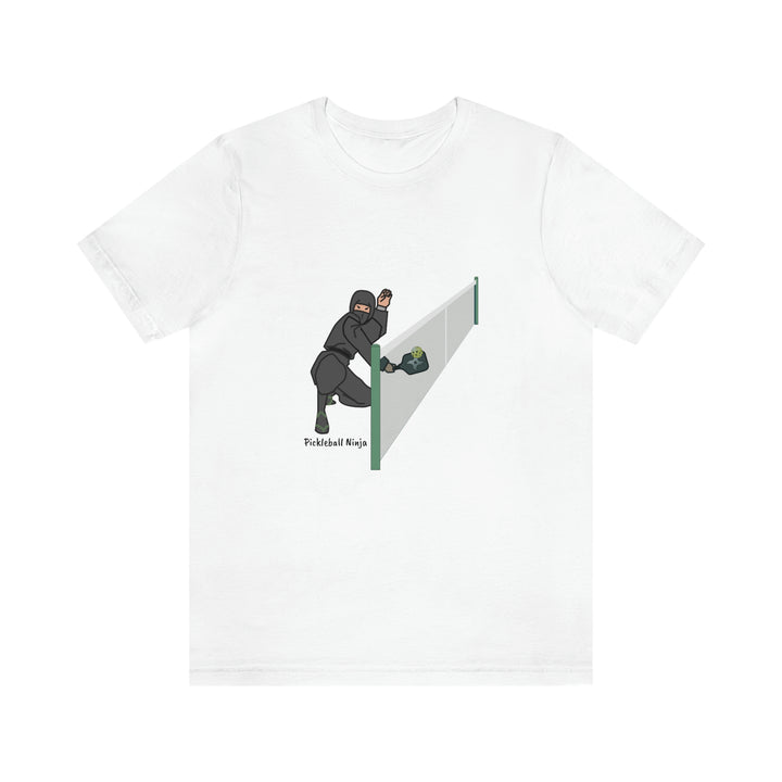 Pickleball Ninja Dinking-Male Unisex T-Shirt - Great Pickleball Stuff