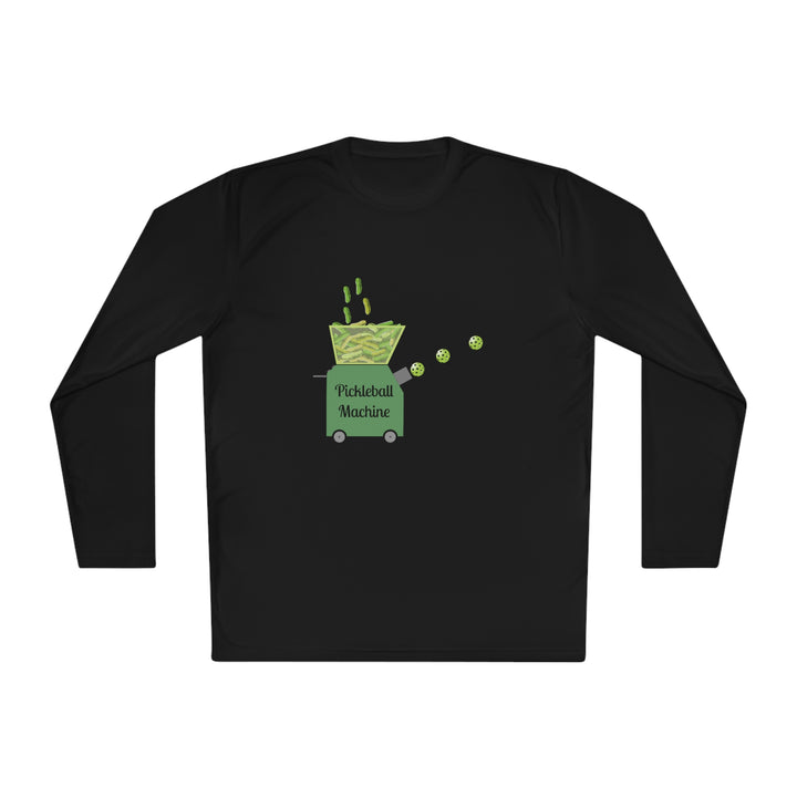 The Pickleball Machine Unisex Moisture-Wicking Long Sleeve Tee - Great Pickleball Stuff