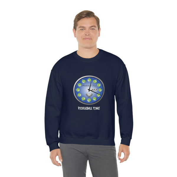 Pickleball Time Unisex Crewneck Sweatshirt - Great Pickleball Stuff