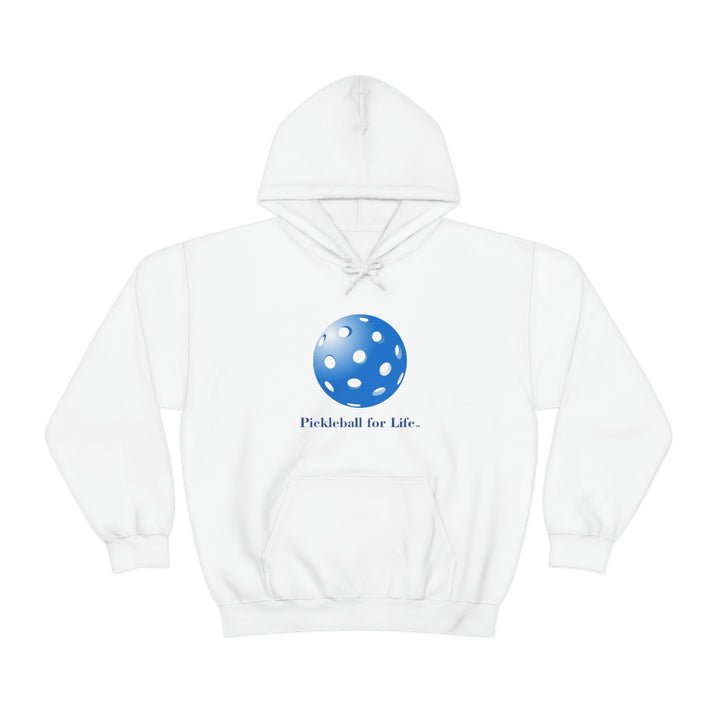 Pickleball for Life-Blue Unisex Hoodie - Great Pickleball Stuff