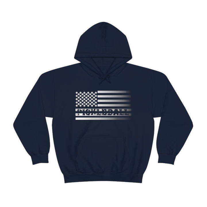 Pickleball Flag Transparent (Faded) Unisex Hoodie - Great Pickleball Stuff