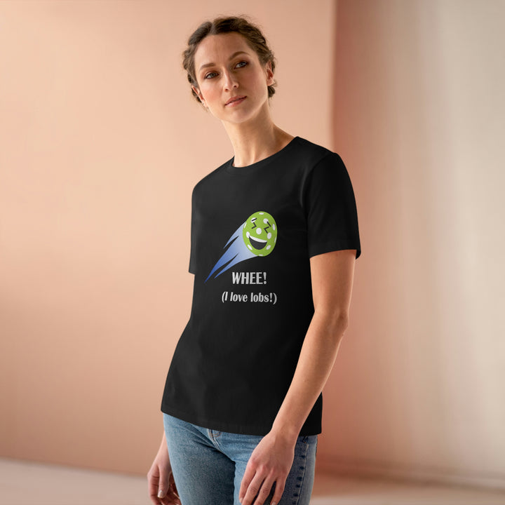 I Love Lobs! Women's Relaxed-Fit T-shirt - Great Pickleball Stuff