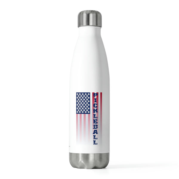 Pickleball Flag Vertical-2 (Faded) Insulated Water Bottle-Great Pickleball Stuff