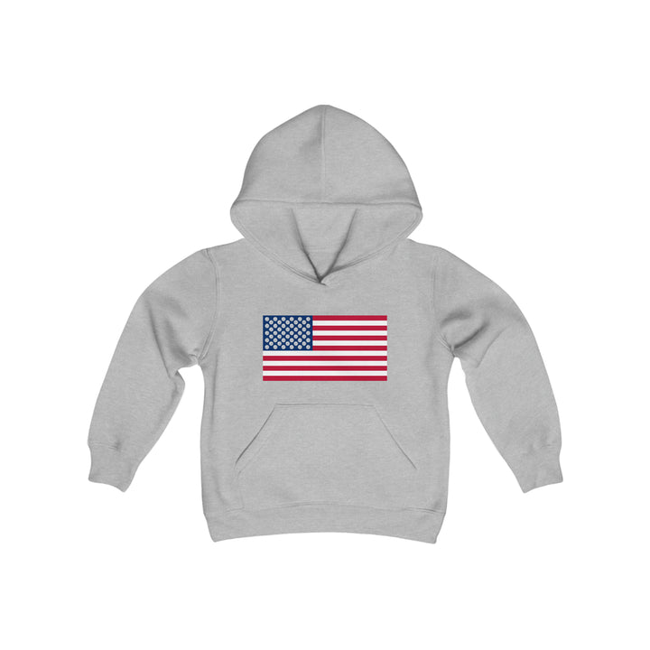 Pickleball Stars Flag Youth Hoodie - Great Pickleball Stuff