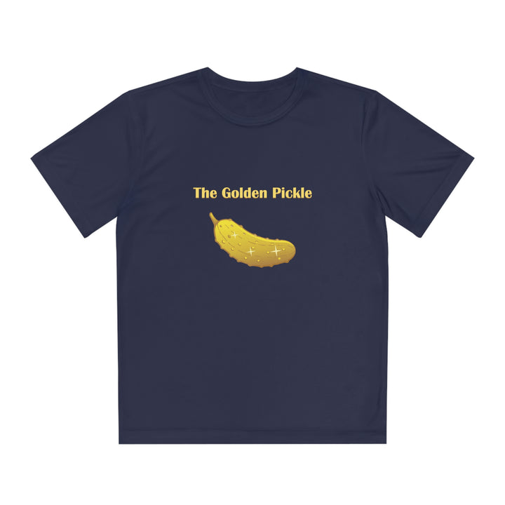 The Golden Pickle Youth Moisture-Wicking T-Shirt - Great Pickleball Stuff