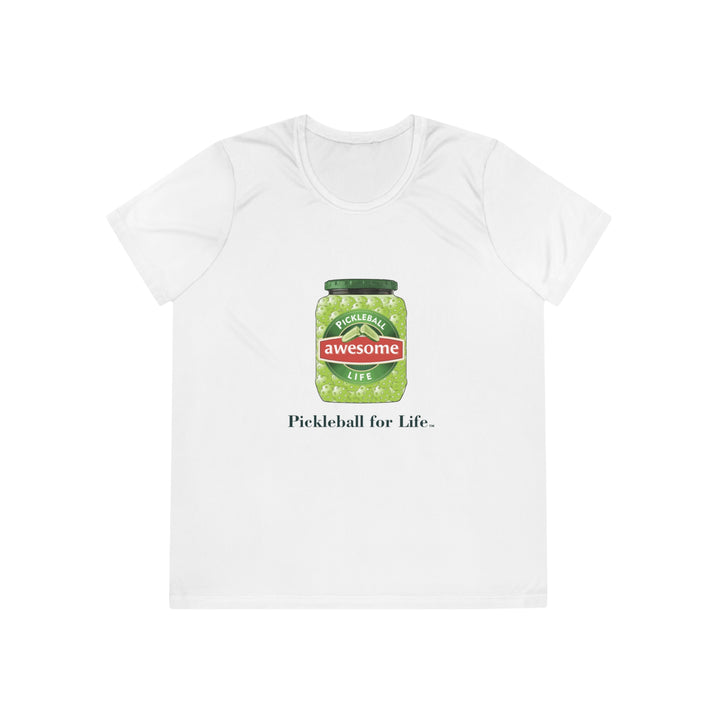 Awesome Pickles Women's Moisture-Wicking T-Shirt - Great Pickleball Stuff